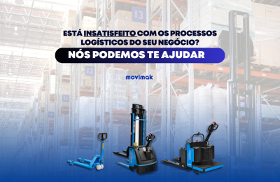 Você está satisfeito com a organização e processos logísticos do seu negócio